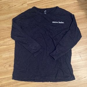 Aerie long sleeve graphic t shirt